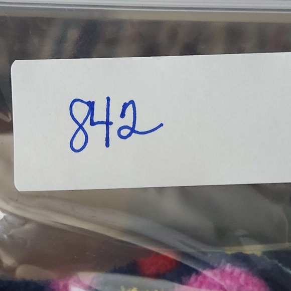 Land End Womens Multi Color Striped Half Zip Fleece Oeko-Tex Pullover Size Small - Picture 11 of 11